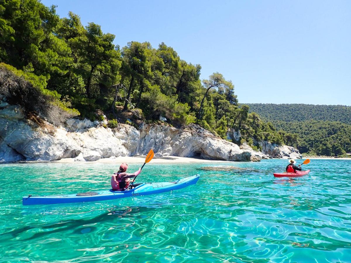 Olive Mill Cottage Skopelos Town Bagian luar foto