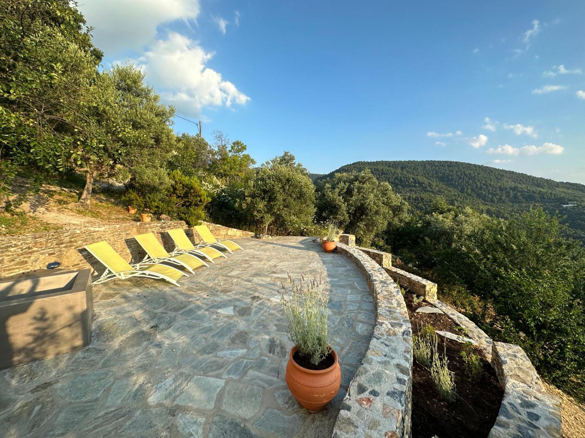 Olive Mill Cottage Skopelos Town Bagian luar foto