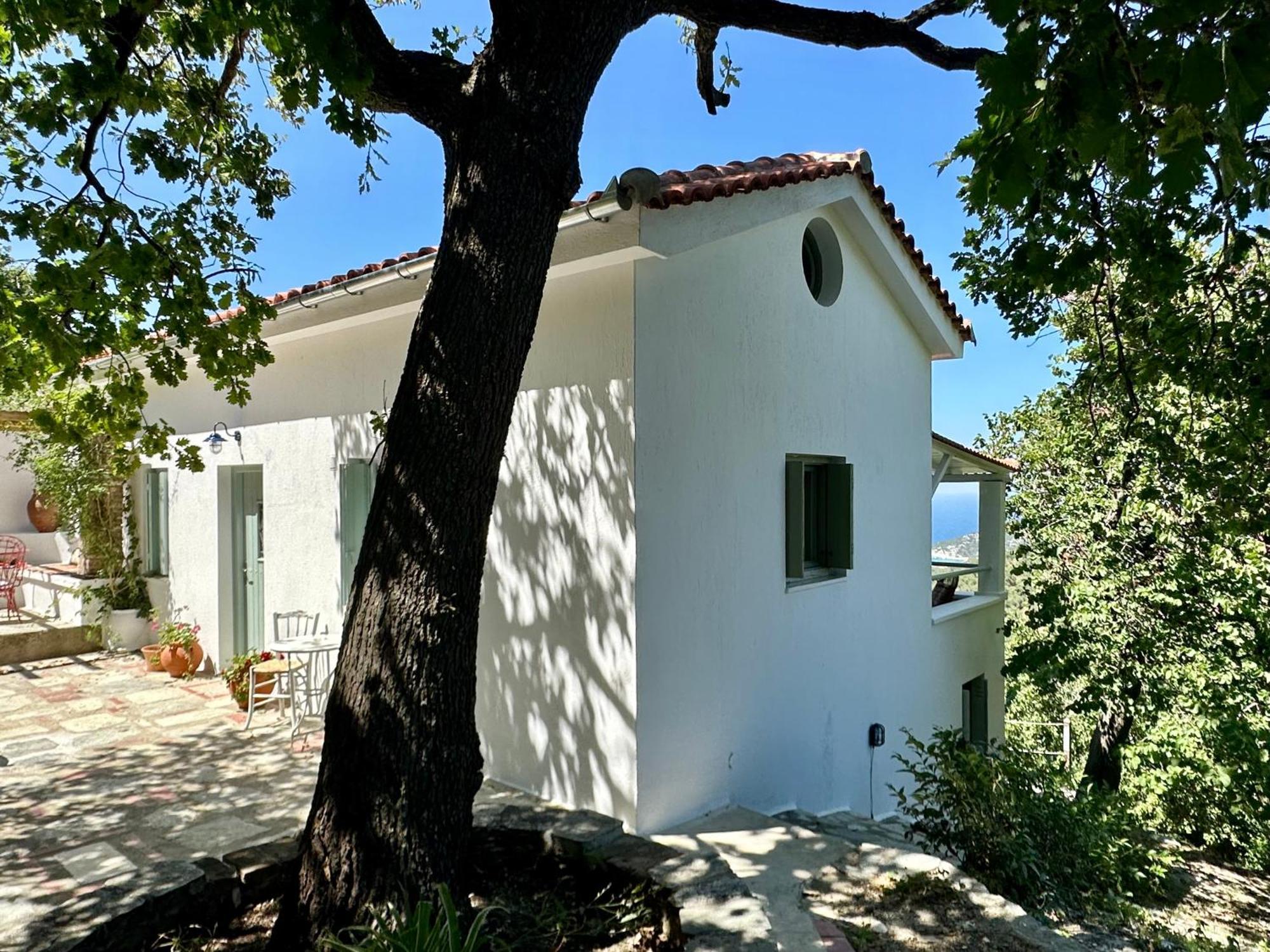 Olive Mill Cottage Skopelos Town Bagian luar foto